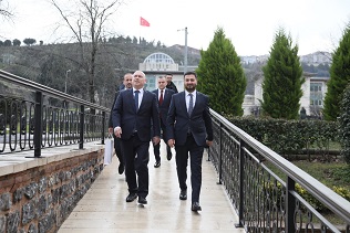 BAŞKONSOLOS KELLER’DEN BAŞKAN ÖZTEKİN’E ZİYARET